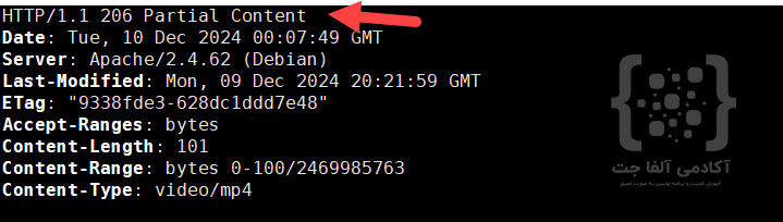 2. بررسی قابلیت Resuming Downloads