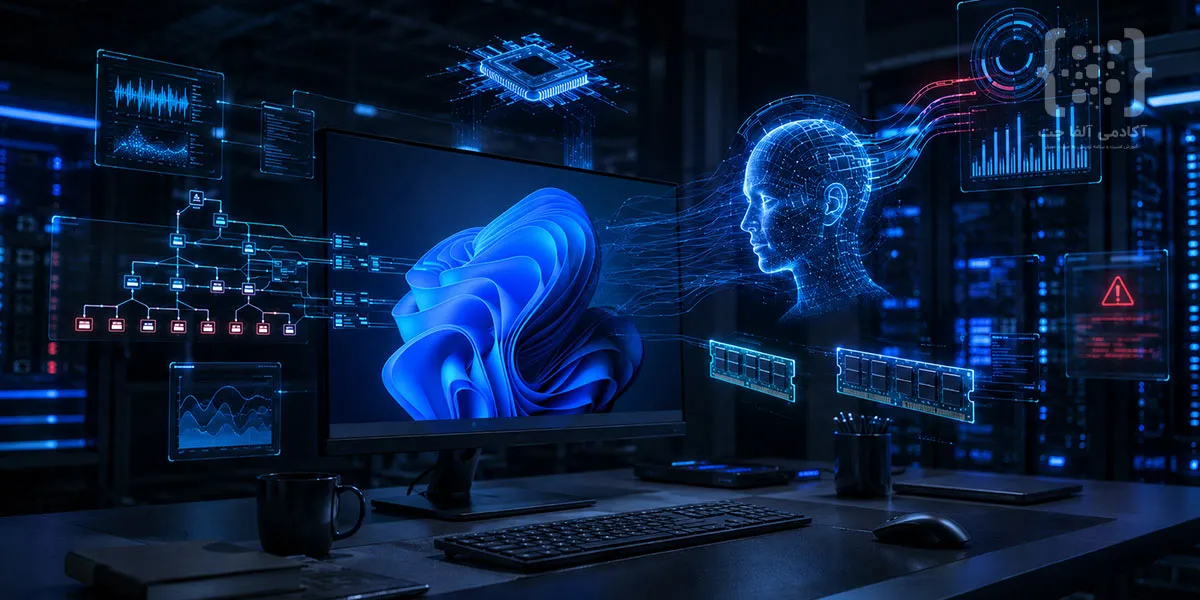 آموزش کنترل مصرف CPU و RAM ویندوز 11 با هوش مصنوعی